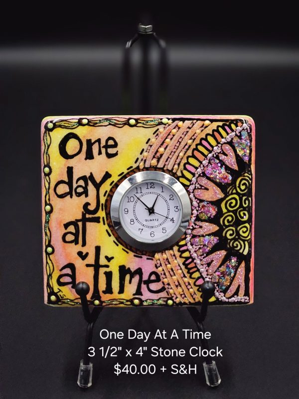 One day clock front