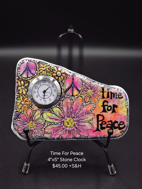 Peace clock front